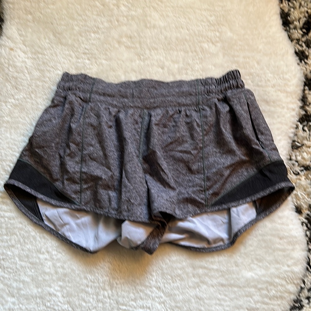 Grey Lululemon shorts